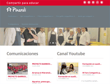 Tablet Screenshot of pinardi.com